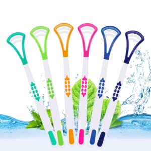 1 Piece Tongue Scraper | Tongue Cleaner | Double Head Tongue Cleaner | Reduce Bad Breath (random color) - Image 3