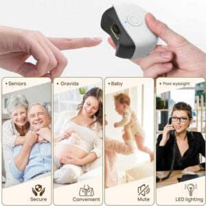 Automatic Electric Nail Clipper Trimmer For Elderly And Children Anti-Splash Home Use Nail Scissors (Random color) - Image 11