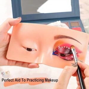 New Eye Makeup Practice Eyeshadow Mannequin - The Perfect Aid to Makeup Practice Face - Image 5