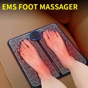 Electric EMS Foot Massager, Foldable Electric Foot Massage Mat - Image 5