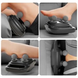 Blue idea Deep Tissue Massage Gun with 4 Heads - Muscle Massager for Back, Neck, and Body Pain Relief Rechargeable - BLD-330 - Image 11