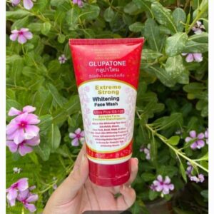 Glupatone Whitening Face Wash GS 120 - Extreme Strong Powerful Whitening for Clear Skin 100ml - Image 1