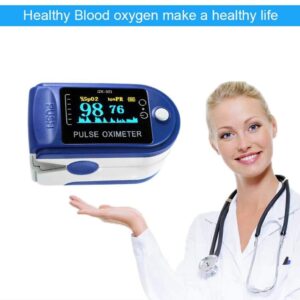 Decdeal Oled Display Fingertip Oximeter B-Lood Oxygen Pulse Rate Monitor Portable Family Travel Oximeter - Image 9