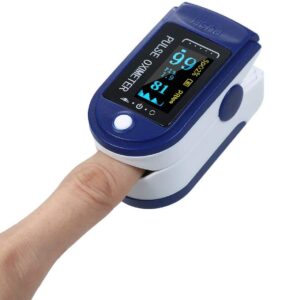 Decdeal Oled Display Fingertip Oximeter B-Lood Oxygen Pulse Rate Monitor Portable Family Travel Oximeter - Image 6