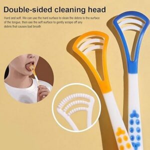 1 Piece Tongue Scraper | Tongue Cleaner | Double Head Tongue Cleaner | Reduce Bad Breath (random color) - Image 7