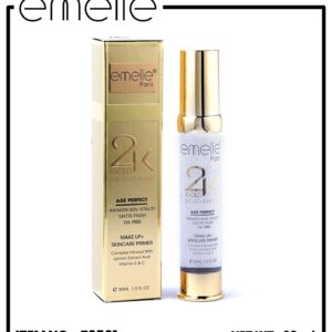 Emelie Paris 24K Gold Age Perfect Makeup+Skincare Primer (30ml) - Image 5