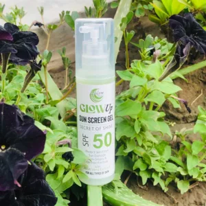 GLOWUP SUN SCREEN GEL SECRET OF SHINE 50 spf (50ml) - Image 2