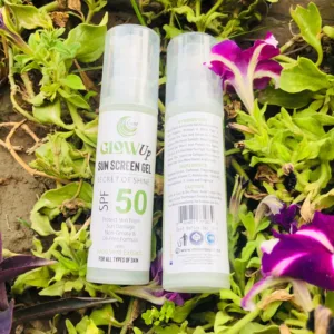 GLOWUP SUN SCREEN GEL SECRET OF SHINE 50 spf (50ml) - Image 4