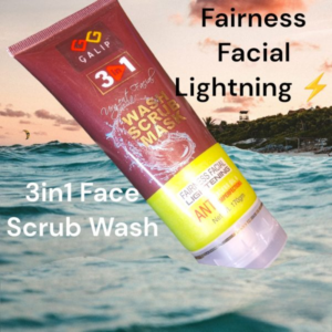 Urgent 3 in 1 Facial Whitening Face Scrub Wash Mask - Image 2