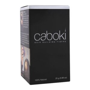 Caboki Hair Building Fibers  25g | Black | Dark Brown Hair building fibers  adds volume to thin hair - Image 1