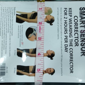 Adjustable Spine Back Support Posture Sensor Belt chargeable - Image 3
