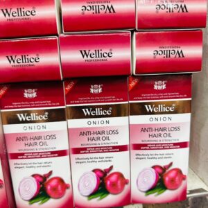 Wellice Onion Anti Hair Loss Oil - 150ml - Image 3