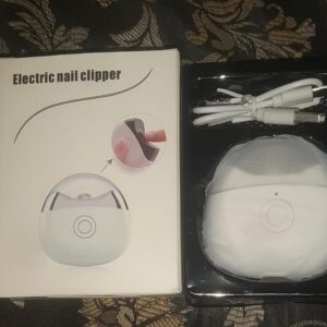 Automatic Electric Nail Clipper Trimmer For Elderly And Children Anti-Splash Home Use Nail Scissors (Random color) - Image 16