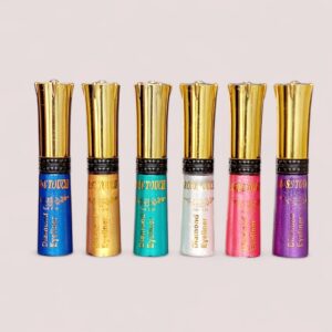 (Pack of 6 ) Rose Touch Glitter  Diamond Eyeliner Waterproof - Image 3