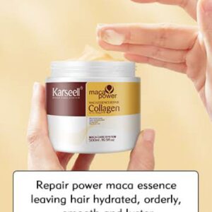 Karseell Hair Repair Mask - Deep Conditioning for Dry Damaged Hair 500ml - Image 3