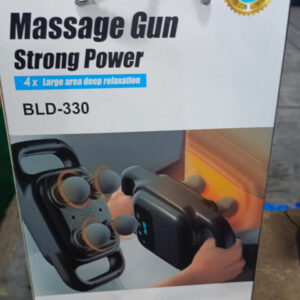 Blue idea Deep Tissue Massage Gun with 4 Heads - Muscle Massager for Back, Neck, and Body Pain Relief Rechargeable - BLD-330 - Image 5