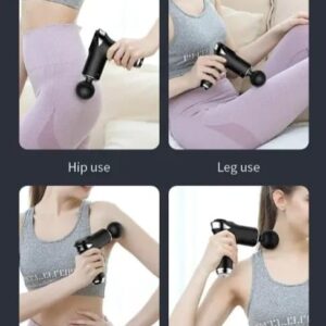Compact Power Massager Gun with 6 Interchangable heads CY-002 - Image 5