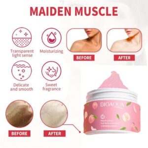 Bioaqua Peach Extract Fruit Acid Exfoliating Face Gel Cream - Image 2