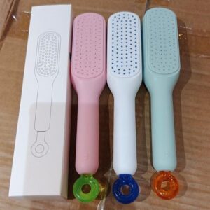 Self cleaning hair comb (random color) - Image 2