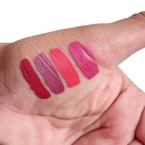 Pack of 4 3Q Beauty MATTE VIVED Lipgloss (Waterproof) - Image 3
