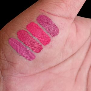 Pack of 4  3Q Beauty MATTE VIVED Lipgloss (Waterproof) - Image 4