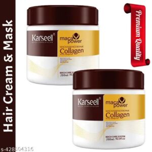 Pack Of 2 | Karseell Hair Mask Collagen Treatment Cream 16.9 OZ 500ml - Image 3