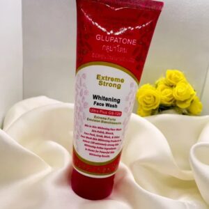 Glupatone Whitening Face Wash GS 120 - Extreme Strong Powerful Whitening for Clear Skin 100ml - Image 9