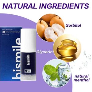 Teeth Brightening Hismiles V34 Colour Corrector Serum - Image 10
