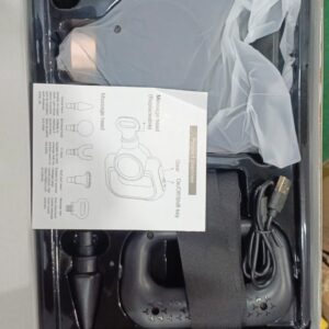 Rechargeable Massager Facial with Belt Model HB-016  04 Massage head attachement for muscle pain relief (random color) - Image 3