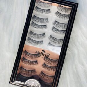 Anjeer Mink Eyelashes 10 Pairs Each Card - Image 3