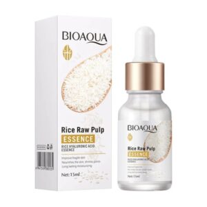 BIOAOUA Hyaluronic Acid Rice Raw Pulp Essence Face Serum 15ml - Image 4