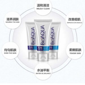 BIOAQUA Anti Acne Cleanser For Removal Of Acne - 100ml - Image 4