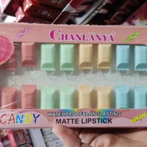 Chanlanyan Candy Style Longlasting Mate Lipstick - 24 pcs in box - Image 3