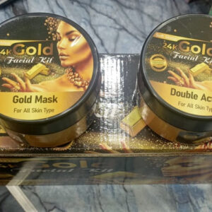 Soft Shine 24K Gold Facial Kit Whitening Facial Kit 6 steps Whitening And Glowing Facial Kit 300ml - Image 3