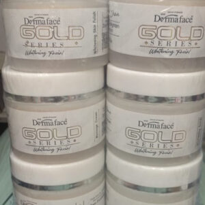 Derma Face Gold Series Whitening Facial 6 steps Whitening And Glowing Facial Kit - Image 4