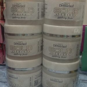 Derma Face Gold Series Whitening Facial 6 steps Whitening And Glowing Facial Kit - Image 2