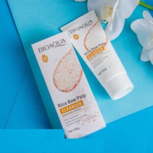Bioaqua Rice Raw Pulp Cleanser / Face Wash (100g) - Image 4
