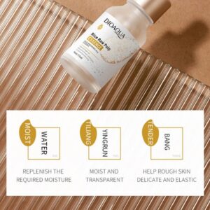 Original Bioaqua Rice Serum Natural Moisturizing Anti Aging Skin Care Face (15ml) - Image 4