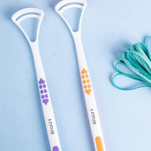 1 Piece Tongue Scraper | Tongue Cleaner | Double Head Tongue Cleaner | Reduce Bad Breath (random color) - Image 9