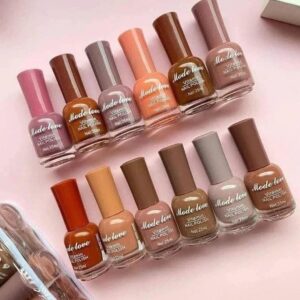 Made Love Colors Permanent Nail Polish 12 Piece Pack For Women | (Random Color) - Image 8