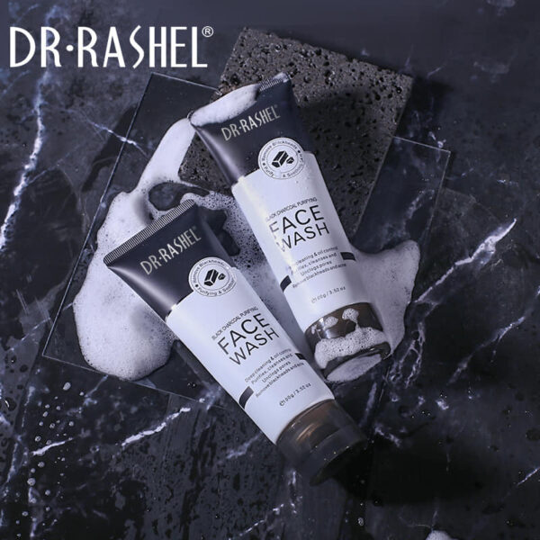 Dr.Rashel Black Charcoal Purifying Face Wash