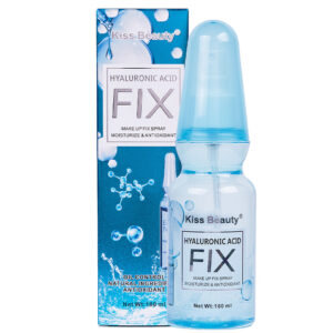 Kiss Beauty Hyaluronic Acid Fix Makeup Fix Spray | Hydration & Antioxidant Protection 180 ml
