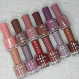 Made Love Colors Permanent Nail Polish 12 Piece Pack For Women | (Random Color) - Image 3