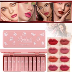 10pcs Dragon Ranee Lipsticks Set Waterproof & Long-lasting | Best Quality Waterproof Lipgloss Set - Lipgloss Set For Girls | Lipgloss Kit For Women - Image 3