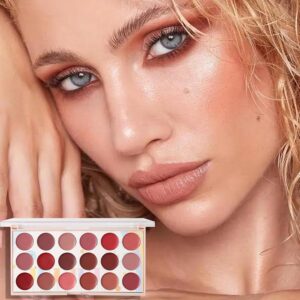 Moccallure Professional 18-Colors Lipstick Kit – Long-Lasting, Hydrating & Compact | Unisex Makeup Set - Image 7