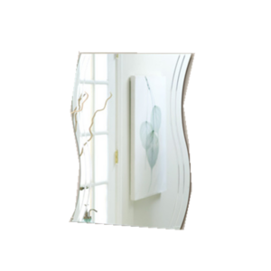 1Pcs Decorative Wave Shaped Mirror /Wavy Mirror, Long Wave Mirrors for home decors - Image 1