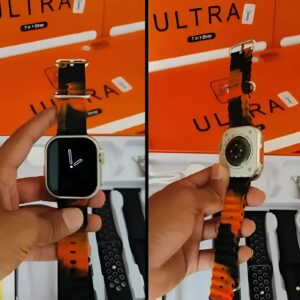 Waterproof 7-in-1 Ultra Smart Watch 2.01 with 2.1-inch Full HD Screen with Series 8 Wireless Charging and 7 Straps(Random colors) - Image 14