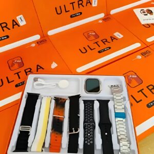 Waterproof 7-in-1 Ultra Smart Watch 2.01 with 2.1-inch Full HD Screen with Series 8 Wireless Charging and 7 Straps(Random colors) - Image 18