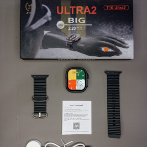 T10-Ultra Smart Watch T10 Ultra 2 Watch Big Screen 2.20 infinite Display Bluetooth Call Game Heart Rate Sleep Monitoring Smart Watch (Random Color) - Image 5