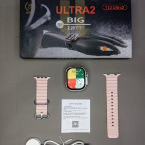 T10-Ultra Smart Watch T10 Ultra 2 Watch Big Screen 2.20 infinite Display Bluetooth Call Game Heart Rate Sleep Monitoring Smart Watch (Random Color) - Image 3